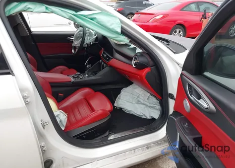 2019 Alfa Romeo Giulia Ti Sport Rwd from USA, damaged, VIN ZARFAMBN8K7607450